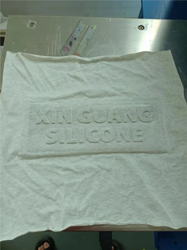 Siliconen inkt embossing